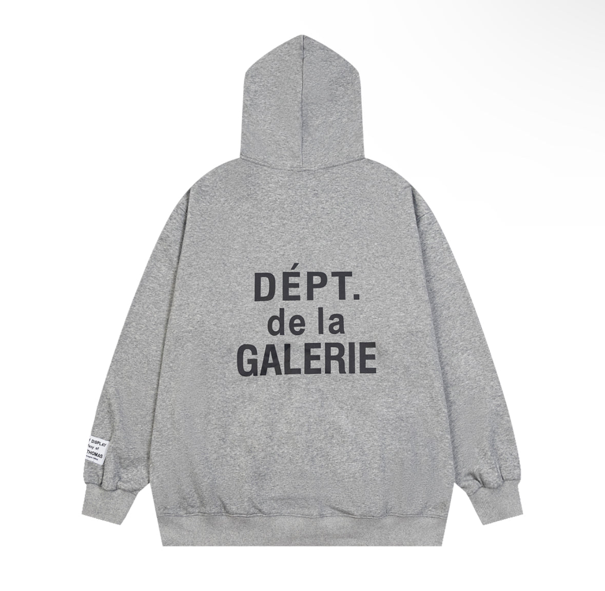 Gallery Dept Hoodie (Grey & Black)