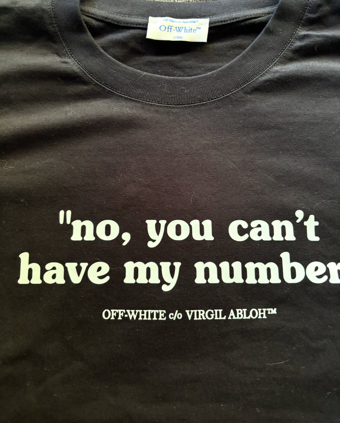 Off White Tee Size Medium