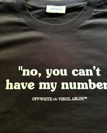 Off White Tee Size Medium